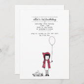 Little Red Riding Hood Kaart (Voorkant / Achterkant)