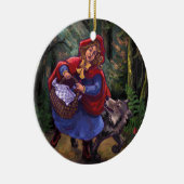 Little Red Riding Hood Keramisch Ornament (Rechts)