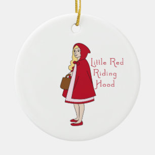 Little Red Riding Hood Keramisch Ornament