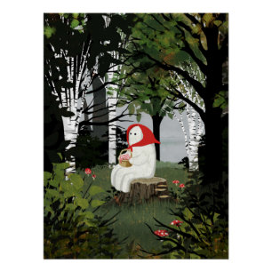 Little Red Riding Hood Perfect Poster