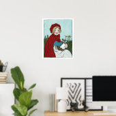 Little Red Riding Hood Poster (Thuiskantoor)