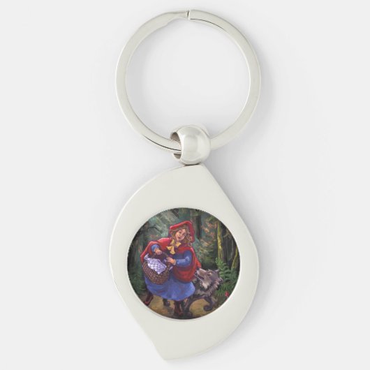 Little Red Riding Hood Sleutelhanger (Voorkant)