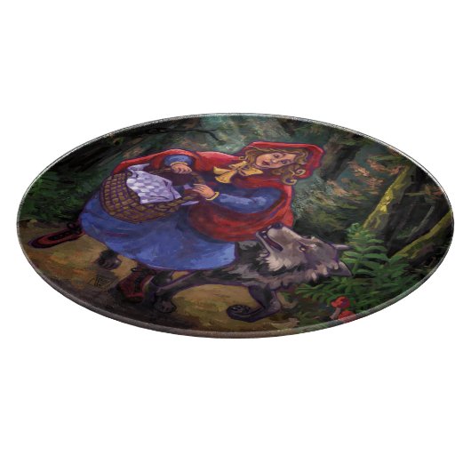 Little Red Riding Hood Snijplank (Hoek)