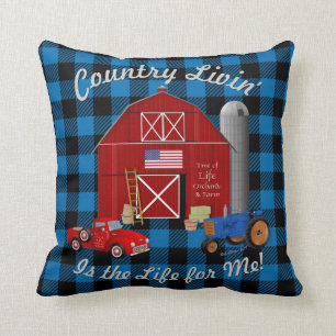 Little Red Truck Country Livin Kussen