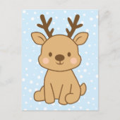 Little Reindeer Briefkaart (Voorkant)