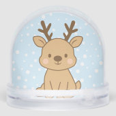 Little Reindeer Sneeuwbol (Achterkant)