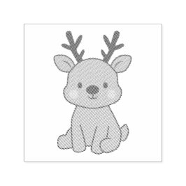 Little Reindeer Zelfinktende Stempel