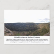 Little River Canyon Briefkaart 2
