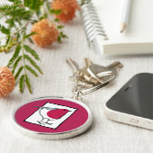 Little Robin Premium Sleutelhanger (Zijkant)