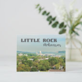 Little Rock, Arkansas avec carte postale Capitol (Debout devant)