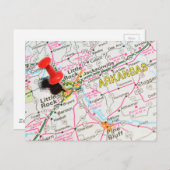 Little Rock, Arkansas Briefkaart (Voorkant / Achterkant)