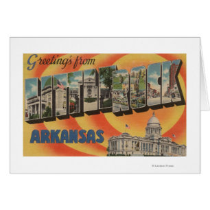Little Rock, Arkansas - grandes scènes de lettre