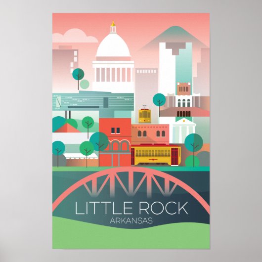 Little Rock, Arkansas Impression (Devant)