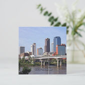 Little Rock, Arkansas Kaart (Staand voorkant)