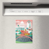 Little Rock, Arkansas Refrigerator Magnet (In Situ (Lave-vaisselle))