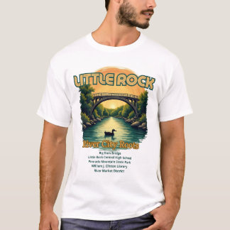 Little Rock, Arkansas, "River City Roots" T-shirt