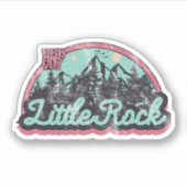 Little Rock, Arkansas Sticker (Voorkant)