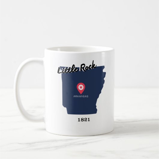 Little Rock coffee mug  (Gauche)