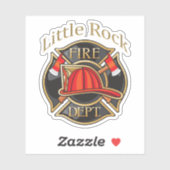 Little Rock Fire Department Sticker (Vel)