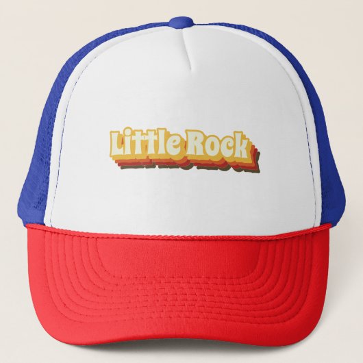 Little Rock Retro  tekst Trucker Pet (Voorkant)
