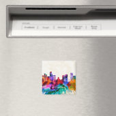 Little Rock Skyline Magneet (Insitu (Vaatwasser))