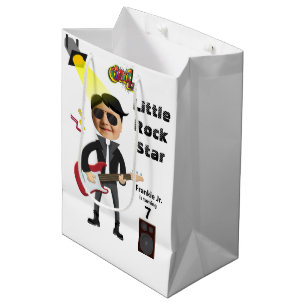 Little Rock Star Kinder 🎸🤣 Gitaarkampioen Medium Cadeauzakje