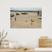 Little Rock Tarmac Poster (Keuken)