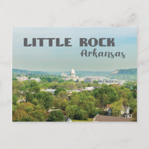 Little Rock, Uitzicht Arkansas met Capitol Briefka Briefkaart
