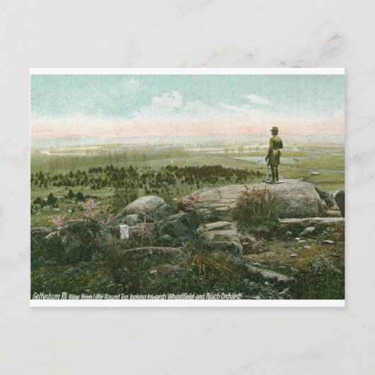 Little Round Top, Gettysburg Battlefield Briefkaart (Voorkant)