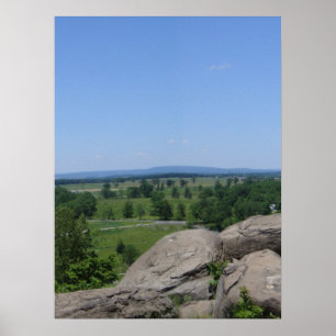 Little Round Top Panorama 5 Poster