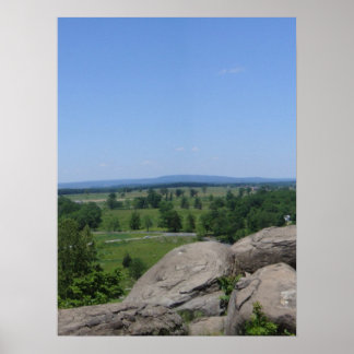 Little Round Top Panorama 5 Poster