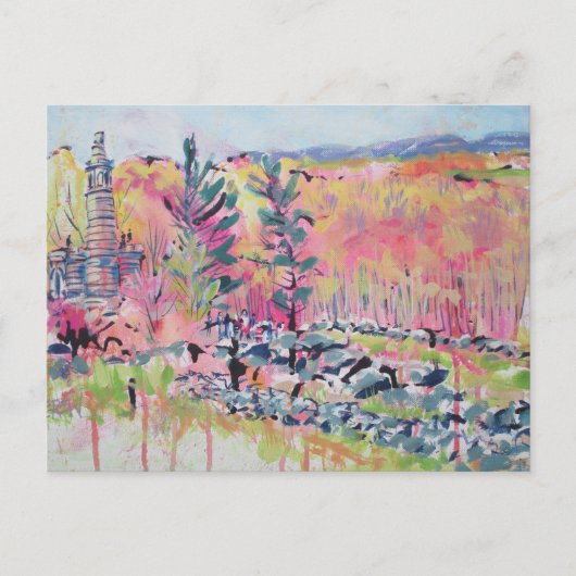 Little Roundtop Redbuds #120401 Feestdagenkaart (Voorkant)