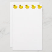 "Little Rubber Ducky" Briefpapier (Voorkant / Achterkant)