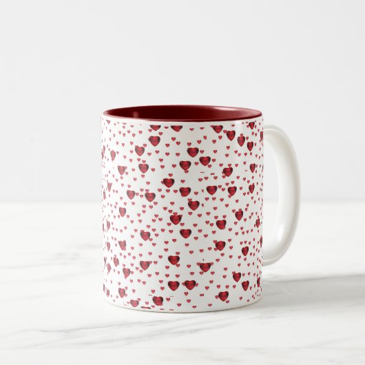 Little Ruby Hearts Mok (Voorkant rechts)