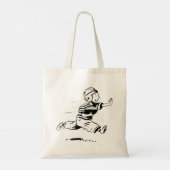 Little Running Back Canvas tas (Achterkant)