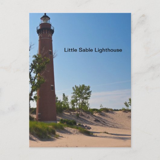 Little Sable Lighthouse Briefkaart (Voorkant)