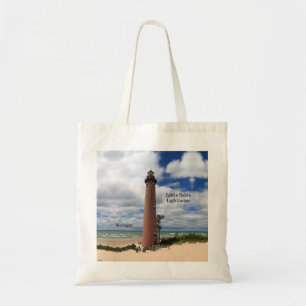 Little Sable Lighthouse canvas tas