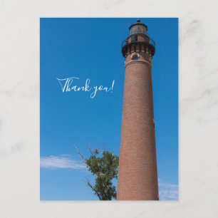 Little Sable Point Light Hartelijk dank Briefkaart