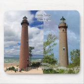 Little Sable Point Lighthouse mousepad Muismat (Voorkant)
