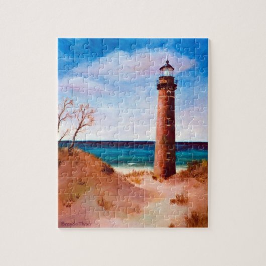 Little Sable Point Lighthouse Puzzle Legpuzzel (Verticaal)