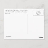 Little SableLight, cartes postales MI (Dos)