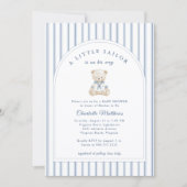Little Sailor Baby Shower Invitation  (Devant)