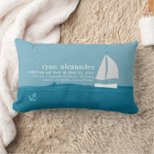 Little Sailor Birth Announcement Pillow Kussen (Deken)