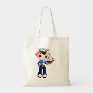 Little Sailor Boy Canvas tas