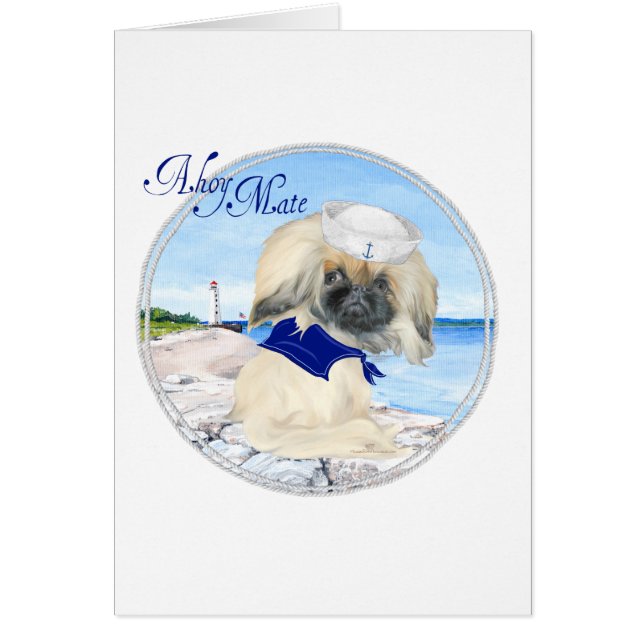 Little Sailor Pekingese (Voorkant)