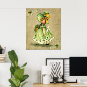 Little Saint Patty's Day Girl- Print (Thuiskantoor)