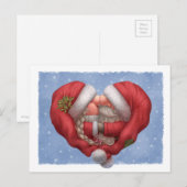 Little Santa Love Briefkaart (Voorkant / Achterkant)