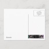 Little Scarlet Roos Fairy Briefkaart (Achterkant)