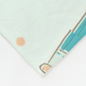 Little Scientist at Work” Cute Kids Science  Fleece Deken (Hoek)