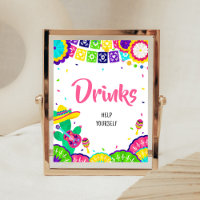 Little Senorita Fiesta Baby shower Drinken